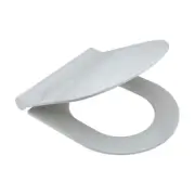 Fienza Lucero Toilet Seat Gloss White UF1015 Soft Close Gloss White