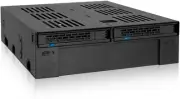 2 Bay 2.5 SAS/SATA HDD/SSD Mobile Rack + 3.5" Slot for External 5.25" Bay | Expr