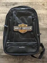 Brenthaven X-Ray friendly Backpack Harley Davison Patch Black New Read Padded