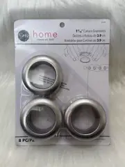 Dritz Home Round Curtain Grommets, 1-9/16-Inch, Pewter Brand New in Package