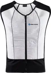 Inuteq Bodycool Hybrid 2in1 cooling Vest, black-white, Size XL for Men Black White
