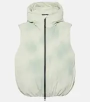 [Loewe] Loewe x On tie-dye technical puffer vest UK 4 white