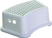 Dreambaby Step Stool Grey Dots, Toddler Potty Training Aid with Non Slip Base - Model F673