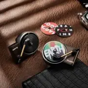 6*Discs Mini Record Player Car Vent Clip Air Freshener Aroma Diffuser Fragrance