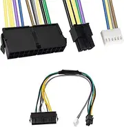 24 Pin to 6 Pin ATX Power Adapter Cable for HP Z230 SFF 18E4 / Z220 SFF Workstation, 24-Pin Female to 6-Pin Male P6 Connector 30cm