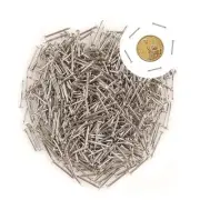 500pcs Small Nail Round Head Tiny Nails String Art Nails Hand Silvery1.5*15mm