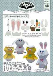 Karen Burniston Animal Add-ons 5 Die