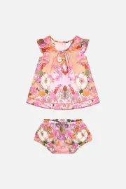 BABIES TOP AND BLOOMER SET CLEVER CLOGS