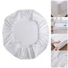 Breathable Mattress Cover Dust-proof Waterproof Protector with Elastic Band