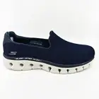 Skechers Go Walk Glides Step Flex Navy Womens Size 11 Casual Shoes