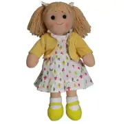 Hopscotch Rag Doll Girl Elsie 14"/35cm soft toy doll