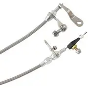 Aeroflow Kickdown Cable C6 Chrome Finish - AF72-7001
