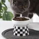 HELS永續品味(台灣現貨)寵物碗 貓碗 狗碗 陶瓷碗 喝水碗 寵物高腳陶瓷碗 寵物碗架 環保寵物碗 大口徑大容量