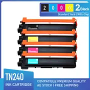2x BLACK TN-240 TN240 for Brother Toner HL3040CN MFC9120CN