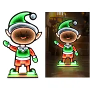 Infinity Elf LED Christmas Light With Base 60cm