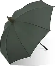Umbrella Automatic Open Golf Umbrella w/Telescopic Umbrella Cover to Keep Cars and Indoors Dry Classic J Handle Stick Umbrella Windproof Reinforced Portable Umbrella Sun and Rain Proof