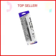 Pentel Arts Sign Pen W/Micro Brush Tip-Black