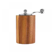 Manual Flax Seed Grinder - Pepper Mill Adjustable Coarseness Household Grinding Bottle Hand Crank Mill