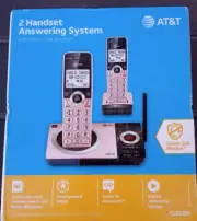 AT&T CL82229 DECT 6.0 2-Handset Cordless Phone Brand New In Open Box
