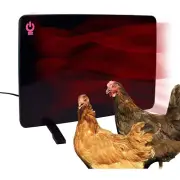 200W Flat Panel Cozy Coop Safe Chicken Coop Heater, Energy Efficient Radiant Hea
