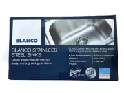 Blanco 53L Single Bowl Stainless Steel Undermount Sink ANDANO700UK5