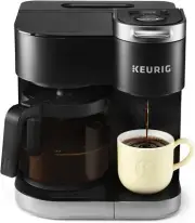 Keurig K-Duo Single Serve K-Cup Pod & Carafe Coffee Maker Gen 1 Black