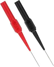 PRETYZOOM 2pcs Durable Insulated Non Destructive Piercing Needle Multimeter Test Probes for Automotive Electrical Testing Compatible with Various Car Models and Repair Scenarios