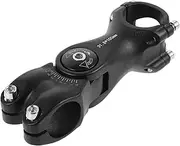 Abaodam Bike Stem Riser Mountain Bike Riser Mountain Bike Stem Stems Risers Mountain Handlebar Mountain Stem Handlebar Stem Bike Handlebar Riser Raiser Extended Light Black Aluminum Alloy
