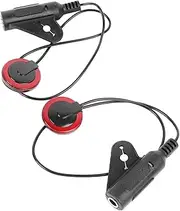 Piezo Microphone Receiver, Connection Quick Installation Guitar Receiver Sturdy Plastic Easy to Use for Mandolin Ukulele (Red)