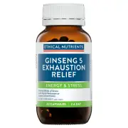 Ethical Nutrients Ginseng 5 Exhaustion Relief | 60 capsules