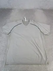 Lululemon Shirt Womens Xxl Gray Green Metal Vent Tech New