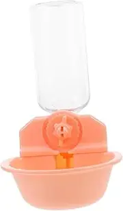 COMPUKAS Hanging Dog Bowl Water Dispenser Pet Accessory Safe Sturdy Easy to Install Clean Random Style