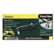 Pond One Cleartec Ultra Violet Clarifier 9W Uv-C Sterilizer 93091 Aqua One