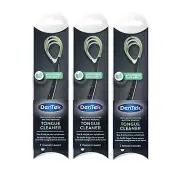 Tongue Cleaner, Fresh Mint, Removes Bad Breath, 3 Pack