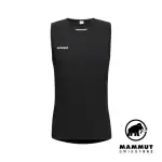 【MAMMUT 長毛象】AENERGY FL TANK TOP MEN 輕量抗菌背心 黑色 男款 #1017-04940