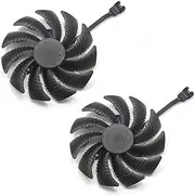 Graphics Card Fan fit for GIGABYTE GTX 1070 AORUS GTX 1070 RX 570 580 RX570 RX580 PLD09210S12HH T129215SU Video Card Fan Cooler(Color:A Pair)