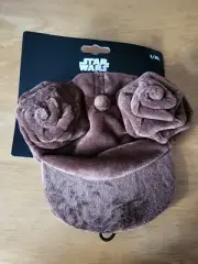Star Wars Dog Hat Brown LT/XL Princess Leia Costume Accessory NEW
