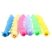 Stretchy Strings Sensory Toy Caterpillar Anxiety Relief Squeeze Toy Random Color