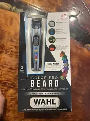Wahl Color Pro Cord/Cordless Rechargeable Hair, Beard Trimmer for Men - 9891-100