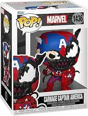 FUNKO POP! Marvel Comics: Carnage-ized - Captain America