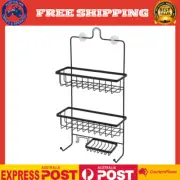 Flex Shower Caddy Bathroom Wall Shelf Rack Storage Organizer Shower Basket