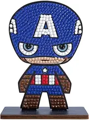 CRYSTAL ART Marvel Captain America Diamond Figure Set