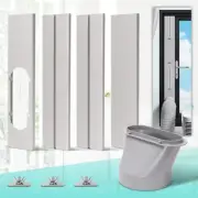 KLOLKUTTA Portable Air Conditioner Window Kit with Coupler, Portable AC Windo...