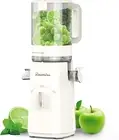 Juicer Machines, Cold Press Juicer with 5" Large Feed Chute for Whole Vegetable