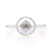 NEW Authentic Pandora Poetic Droplet Ring - Silver Clear 50 (US 5) 191027CZ