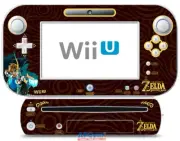 Skin Decal Vinilo for Nintendo Wii U Console + Controller Zelda