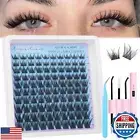 Wispy Lash Clusters Kit DIY Lash Extension Kit 10mm-16mm Eyelash Clusters C C