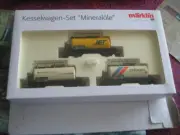 Marklin HO 94023 Mineralole (JET, CALPAM & BayWa) 3 Tank Cars Set FREE SHIPPING