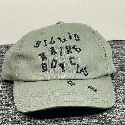 Billionaire Boys Club • Army Green Strap-back Hat Cap • New OSFA BBC