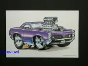 Lot of 25 Different Print Art Posters Muscle Machines Drawn Rohan Day 11" by 17"